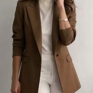 Blazer Helena Estruturado - Marrom