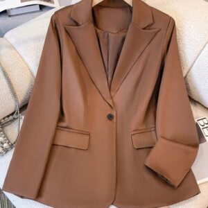 Blazer Helena Estruturado - Marrom2