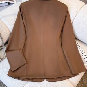 Blazer Helena Estruturado - Marrom3