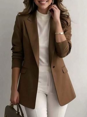 Blazer Helena Estruturado - Marrom