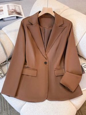 Blazer Helena Estruturado - Marrom2