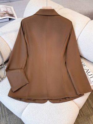 Blazer Helena Estruturado - Marrom3
